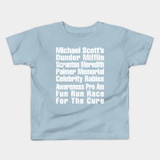 Dunder Mifflin's Fun Race for the Cure Kids T-Shirt